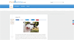 Desktop Screenshot of petbunny.net
